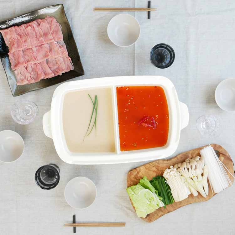 グランデ ホットプレート用 仕切り鍋
