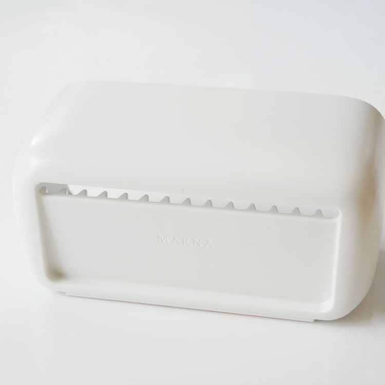 Magnetic Bathroom Trinket Box, White
