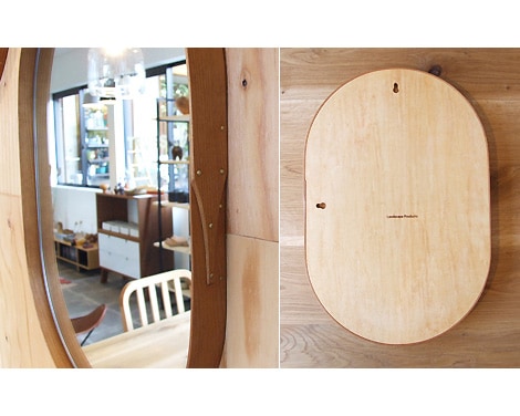 Oval Mirror Maru Kogei Oval Mirror