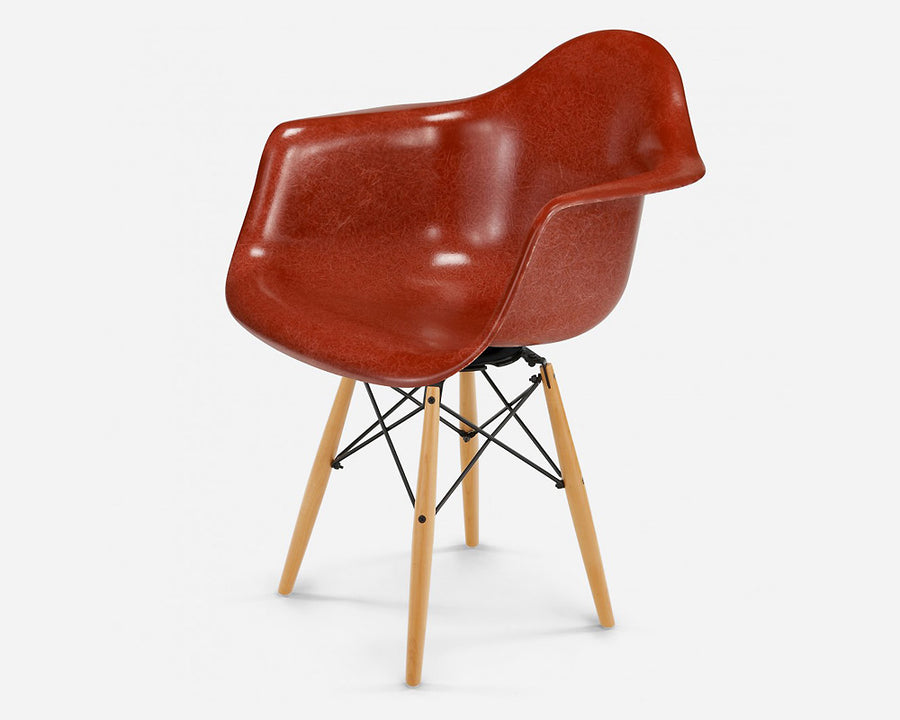 Fiberglass Arm Shell Chair TERRACOTTA テラコッタ