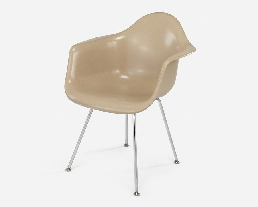 Fiberglass Arm Shell Chair OATMEAL オートミール