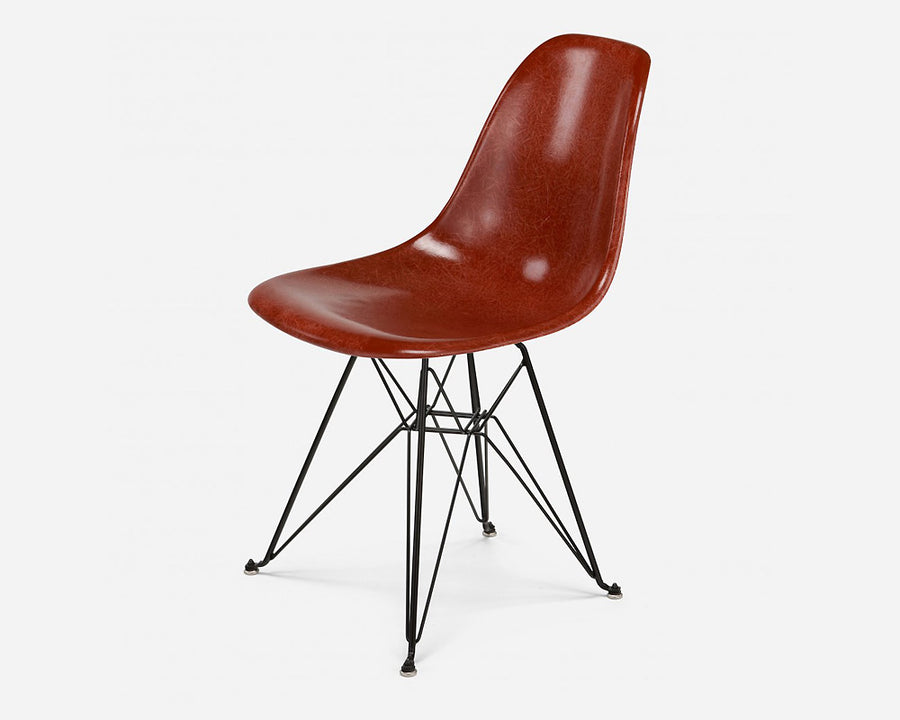 Fiberglass Side Shell Chair TERRACOTTA テラコッタ