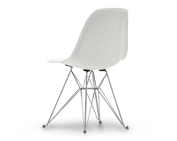 Fiberglass Side Shell Chair WHITE ホワイト