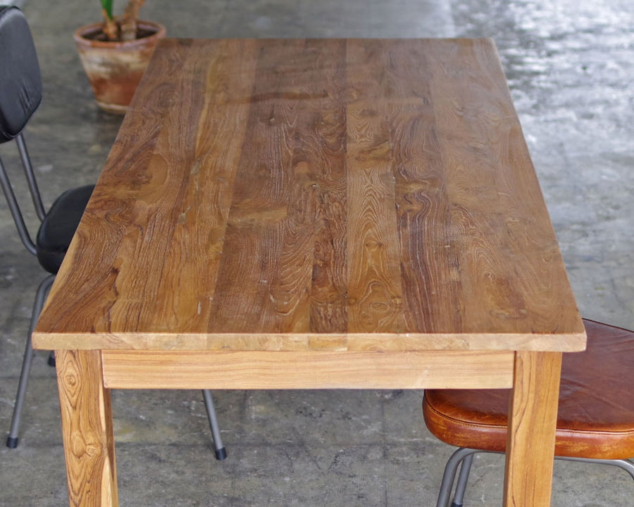 OLD TEAK TABLE L