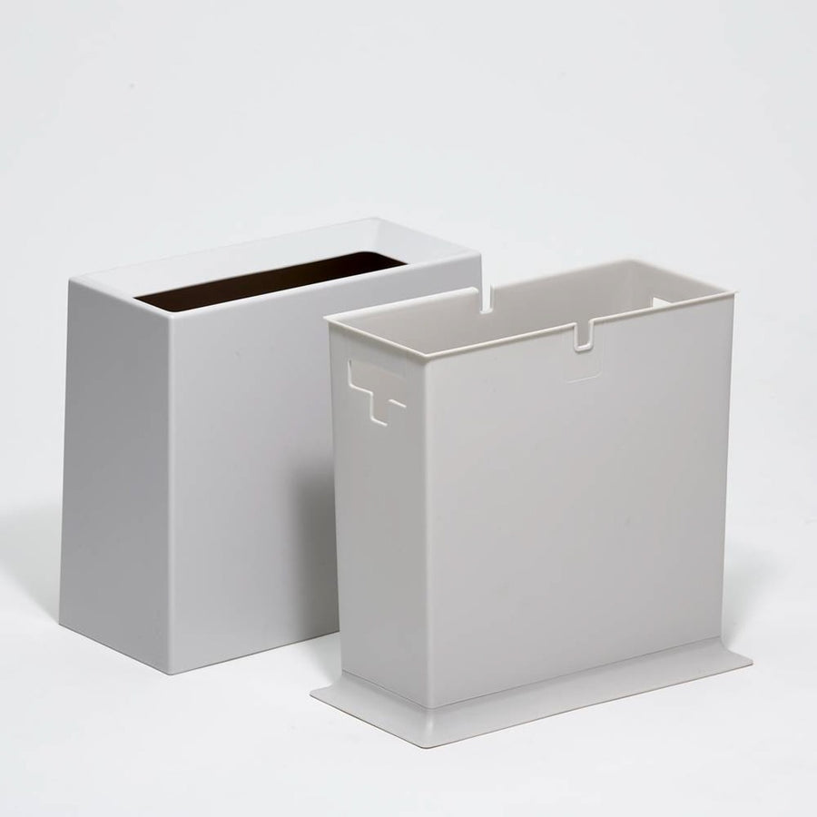 TUBELOR Brick Dustbin, Gray Matte