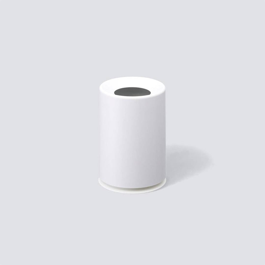 mini TUBELOR Round Dustbin, White