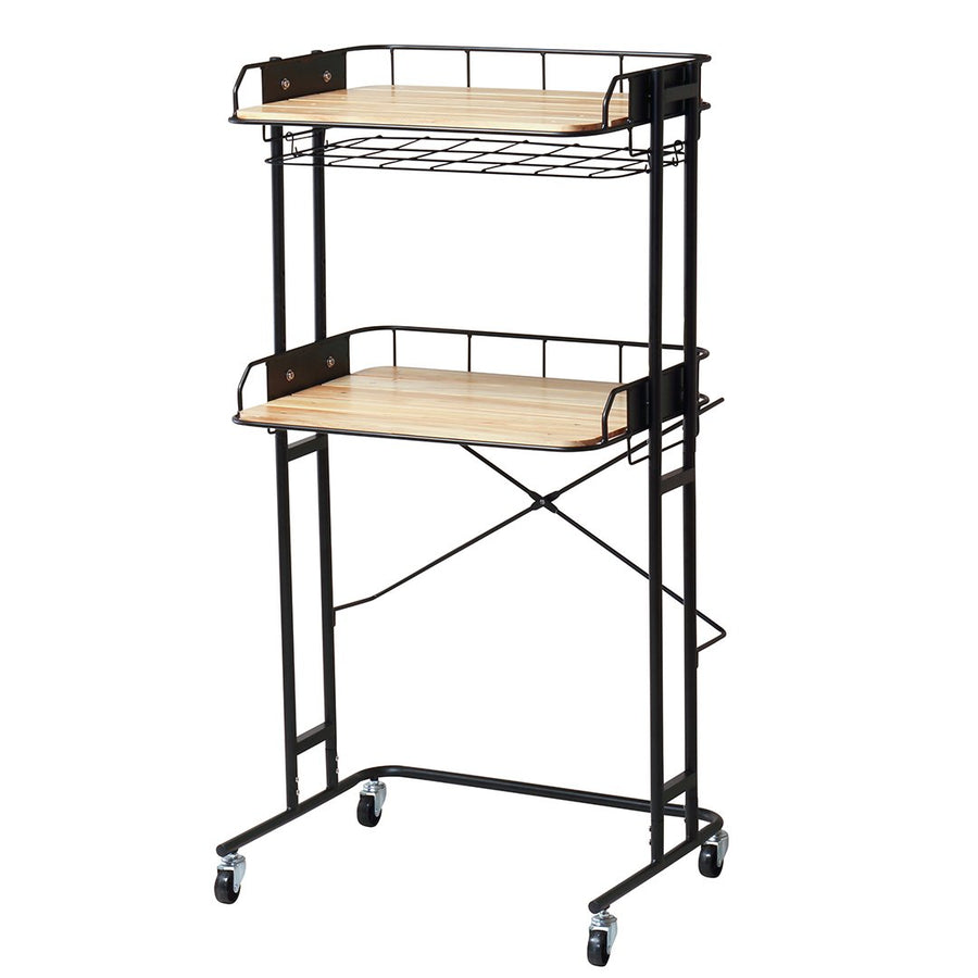 BY CAGE KITCHEN RACK Black