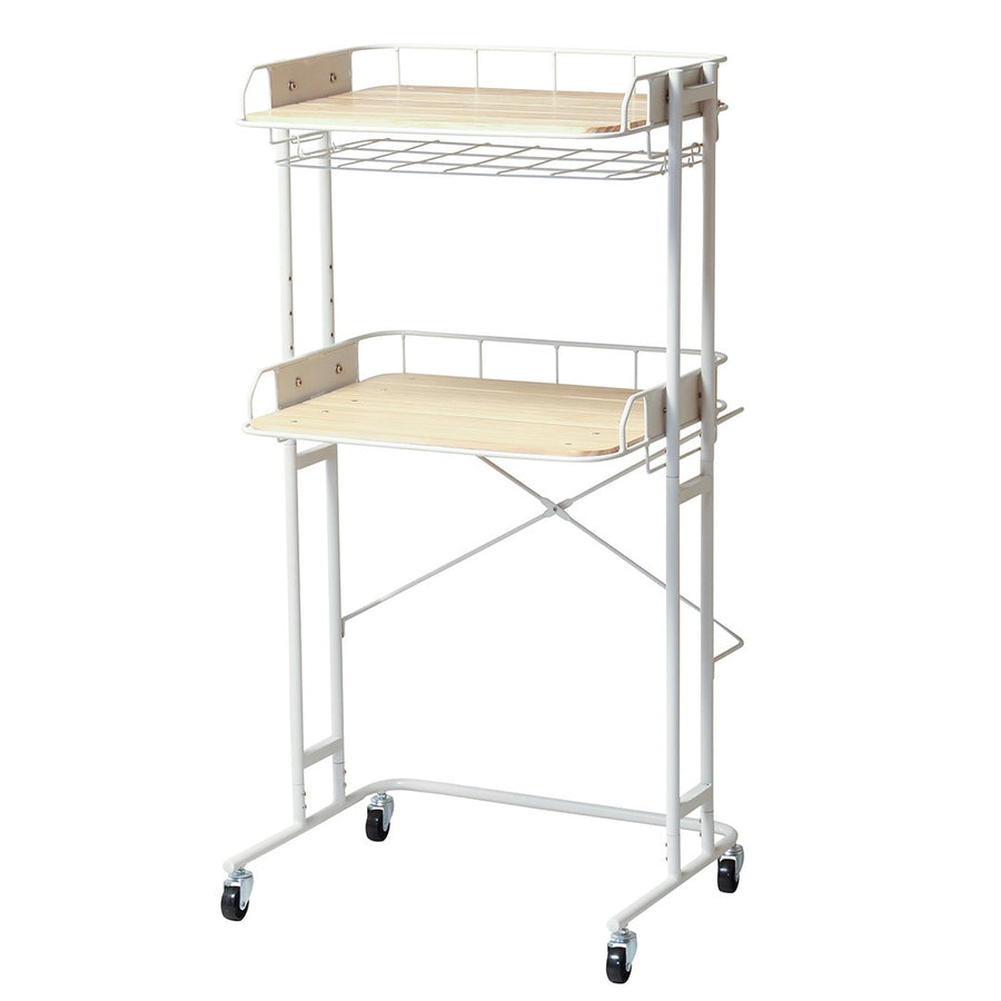 BY CAGE KITCHEN RACK White