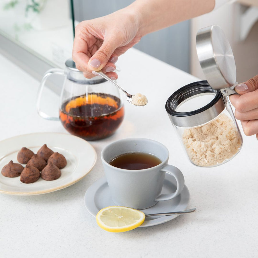 SPICE JAR WITH SPOON