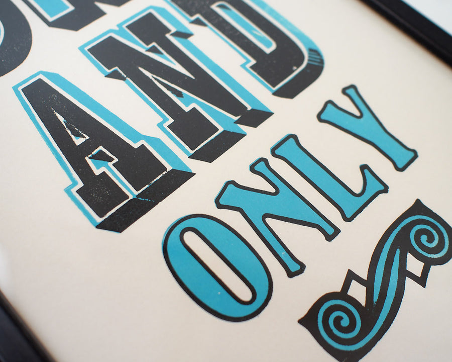 ONE AND ONLY POSTER ワンアンドオンリー ポスター