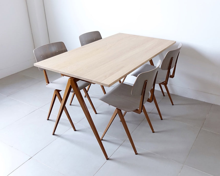 TD.4 Table Oak R.Brown ガルファニタス L オーク ロームブラウン