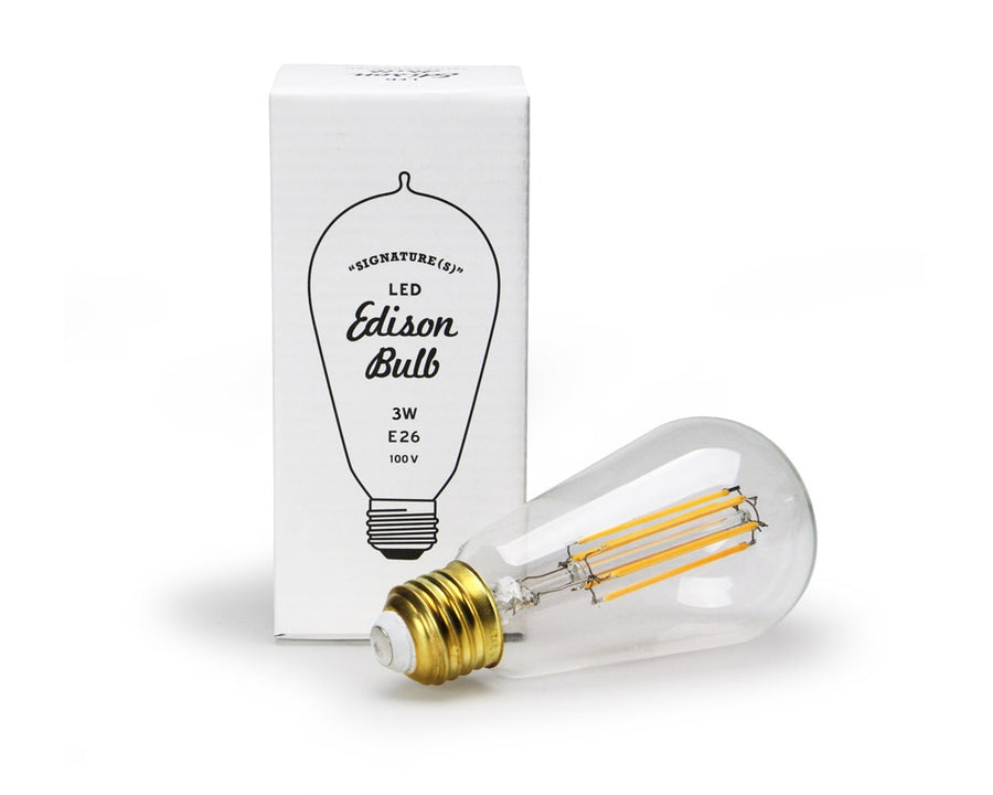 LED Edison Bulb Signature S