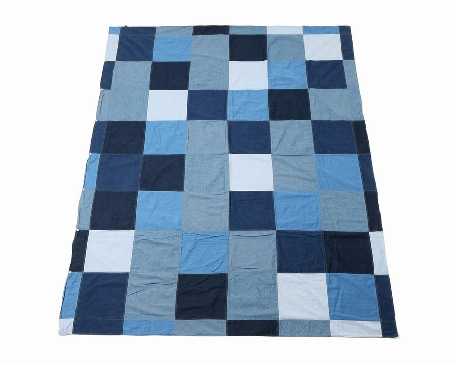 CS FUTON COVERLET / INDIGO PATCWORK Kotatsu futon cover Indigo
