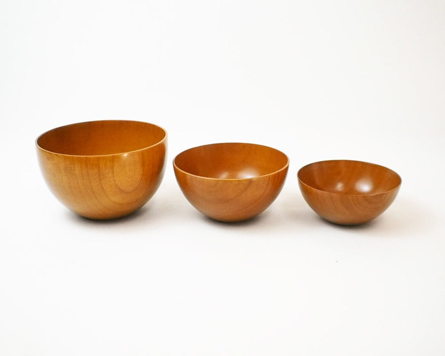Wooden Camp Bowl Set3 ウッデンキャンプボウル3個セット