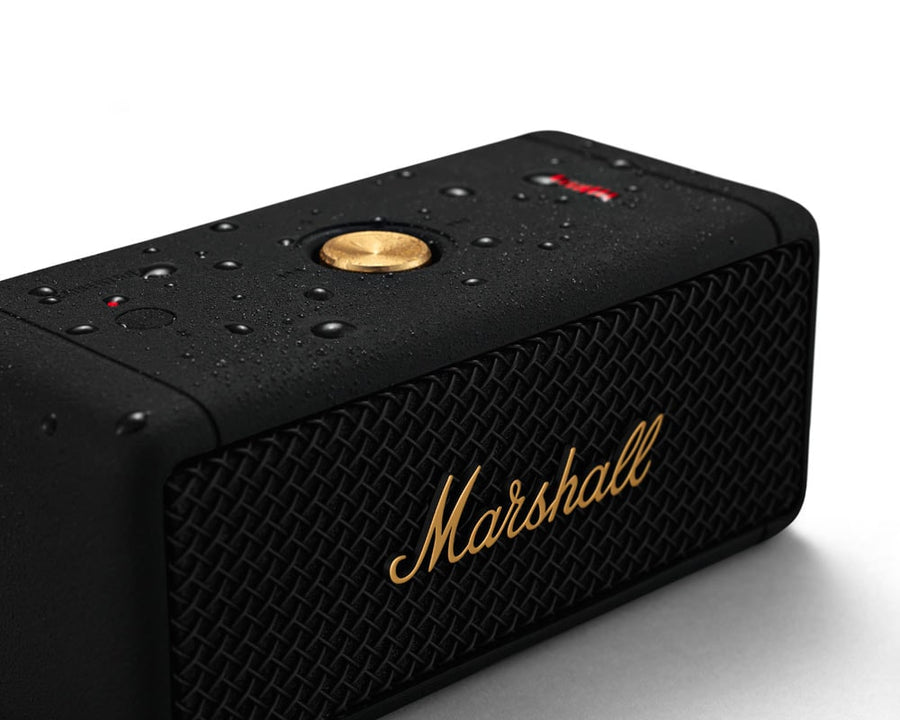 EmbertonⅡ Black and Brass Portable Speaker Emberton 2 Portable Speaker