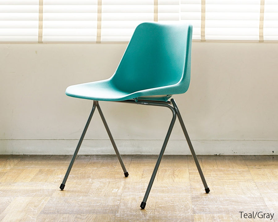ROBIN DAY POLYSIDE CHAIR Gray Frame