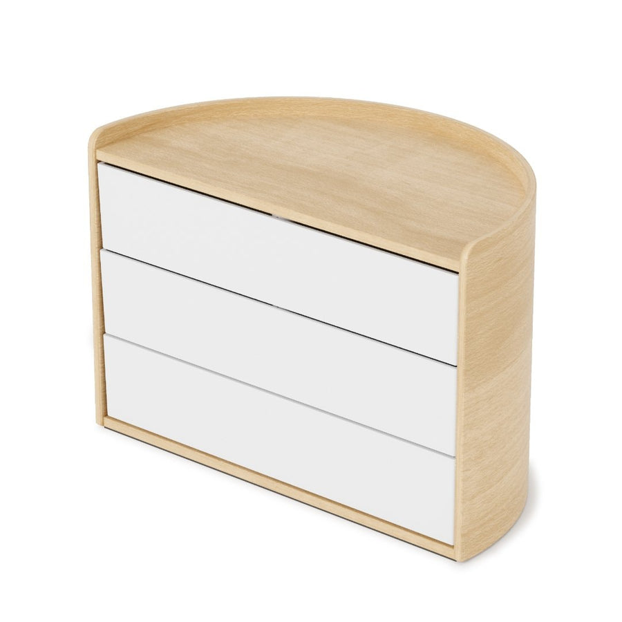 Moona Storage Box, White Natural