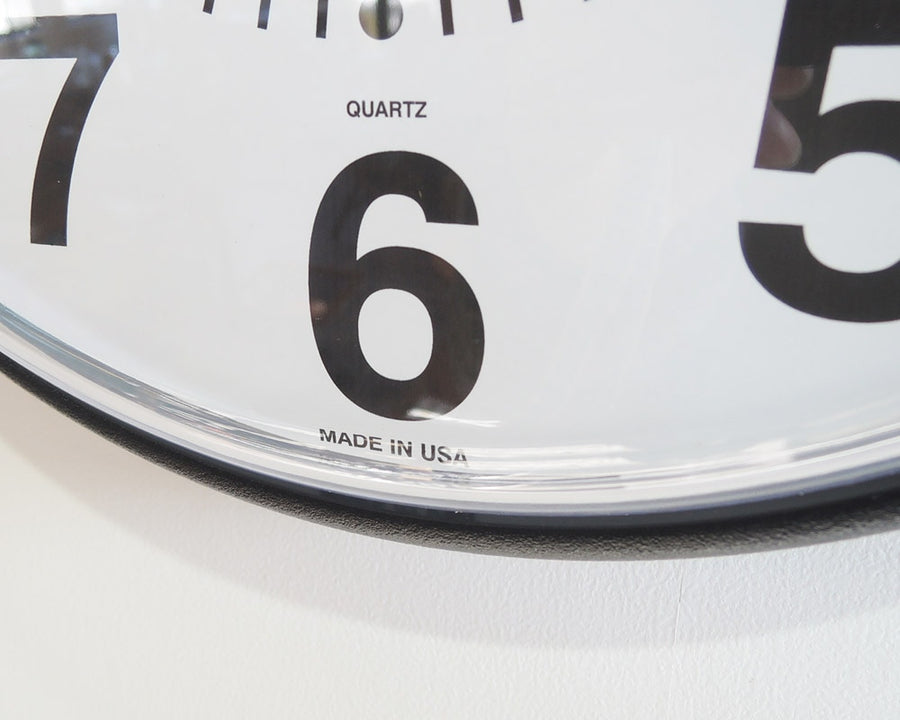 12.75" 12-Hour Wall Clock Commercial Wall Clock