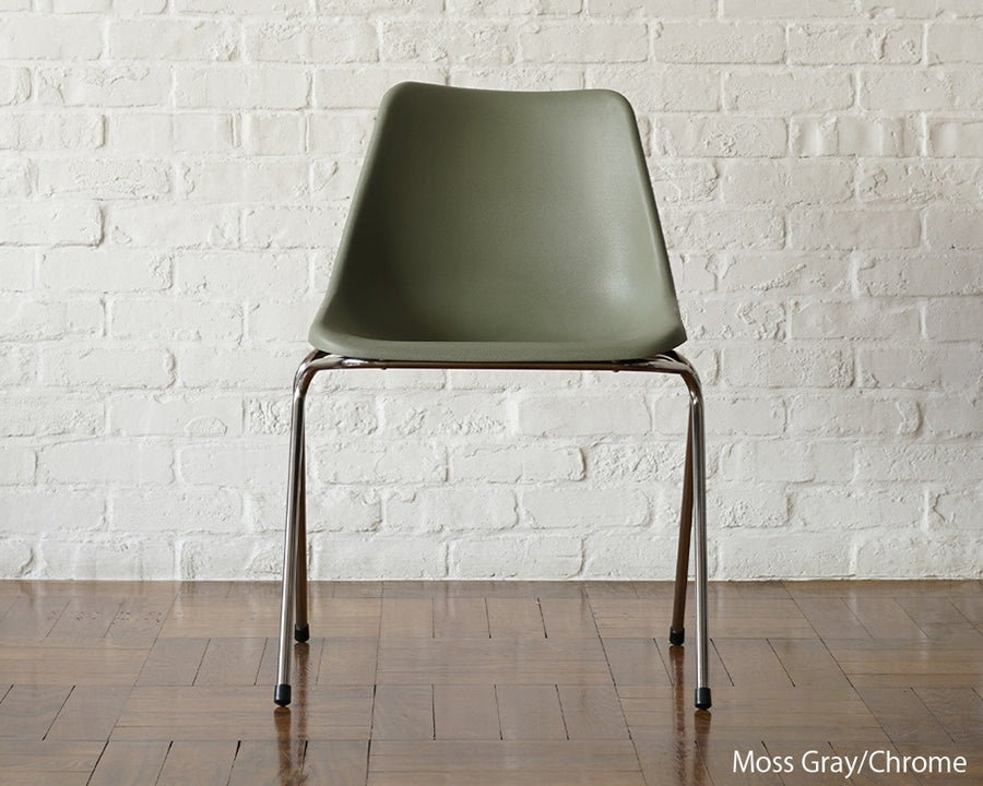 ROBIN DAY POLYSIDE CHAIR Chrome Frame