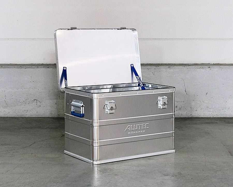 ALUMI CONTAINER CLASSIC Aluminum Container with Lid, Large