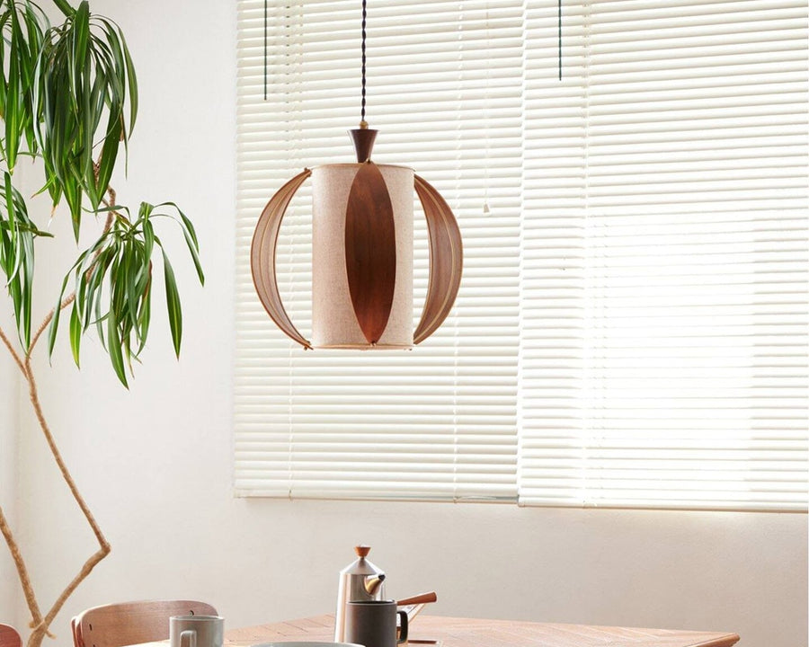 WOODEN LEAF PENDANT LAMP Wooden Leaf Pendant Lamp