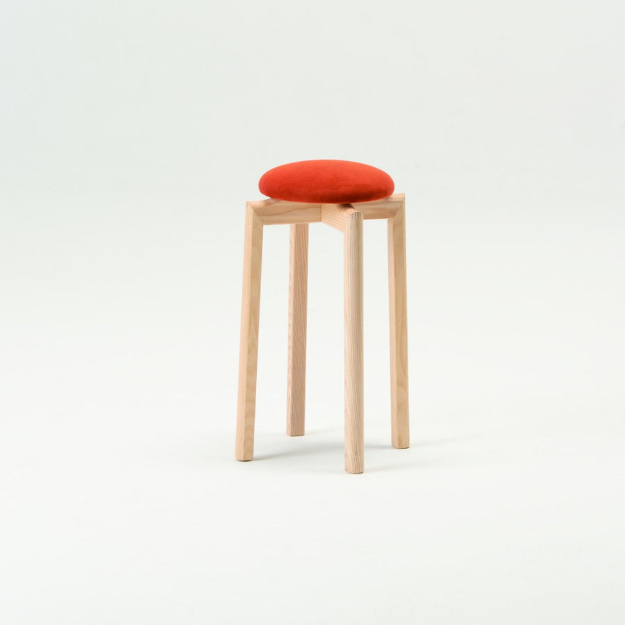 Mushroom Stool SS sh500 Charcoal Gray
