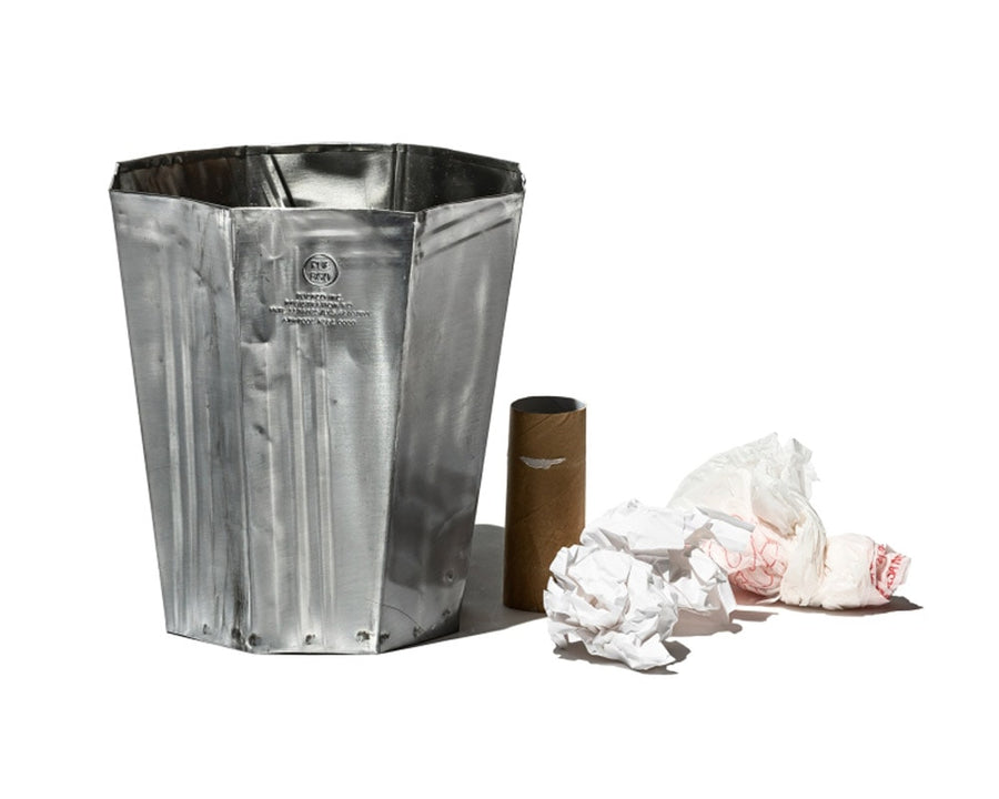 RECYCLE STEEL TRASH CAN Octagon