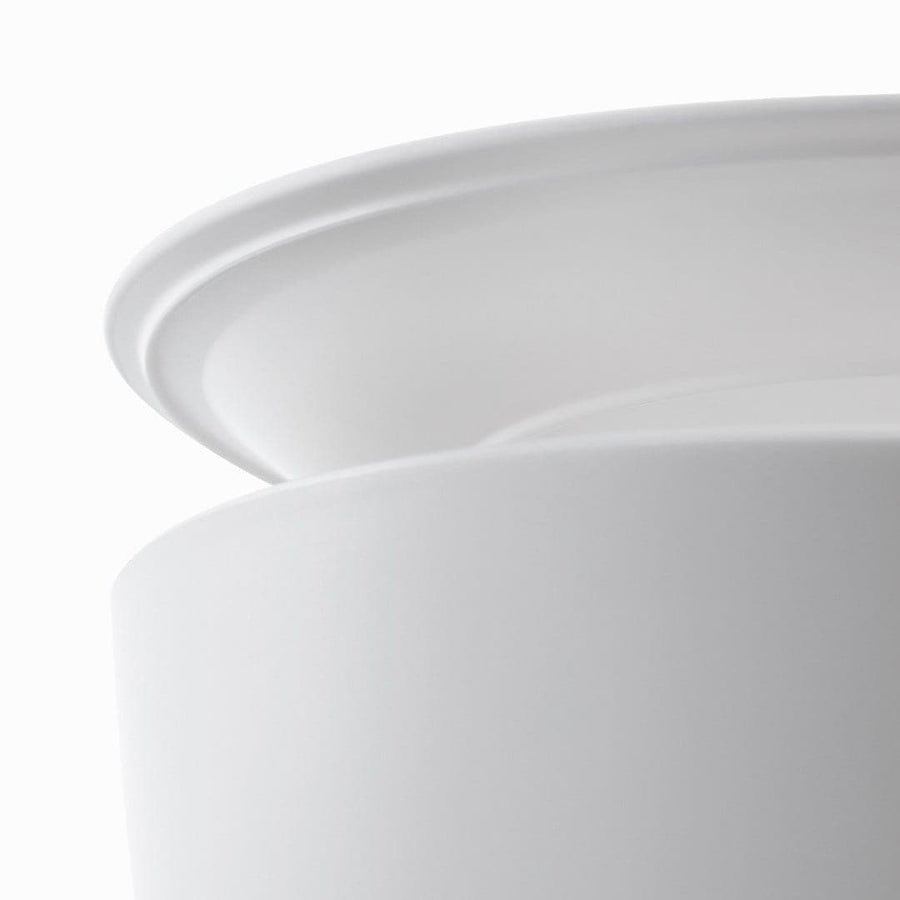 Set of Colander, Shallow Bowl, and Plate (Gray) that can also be used to wash rice