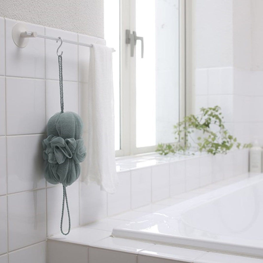 Soap balls that can also be used to wash your back