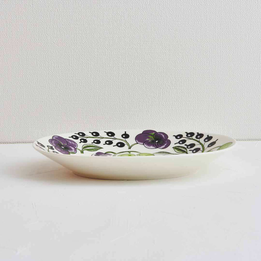 パラティッシ オーバルプレート 25cm パープル
