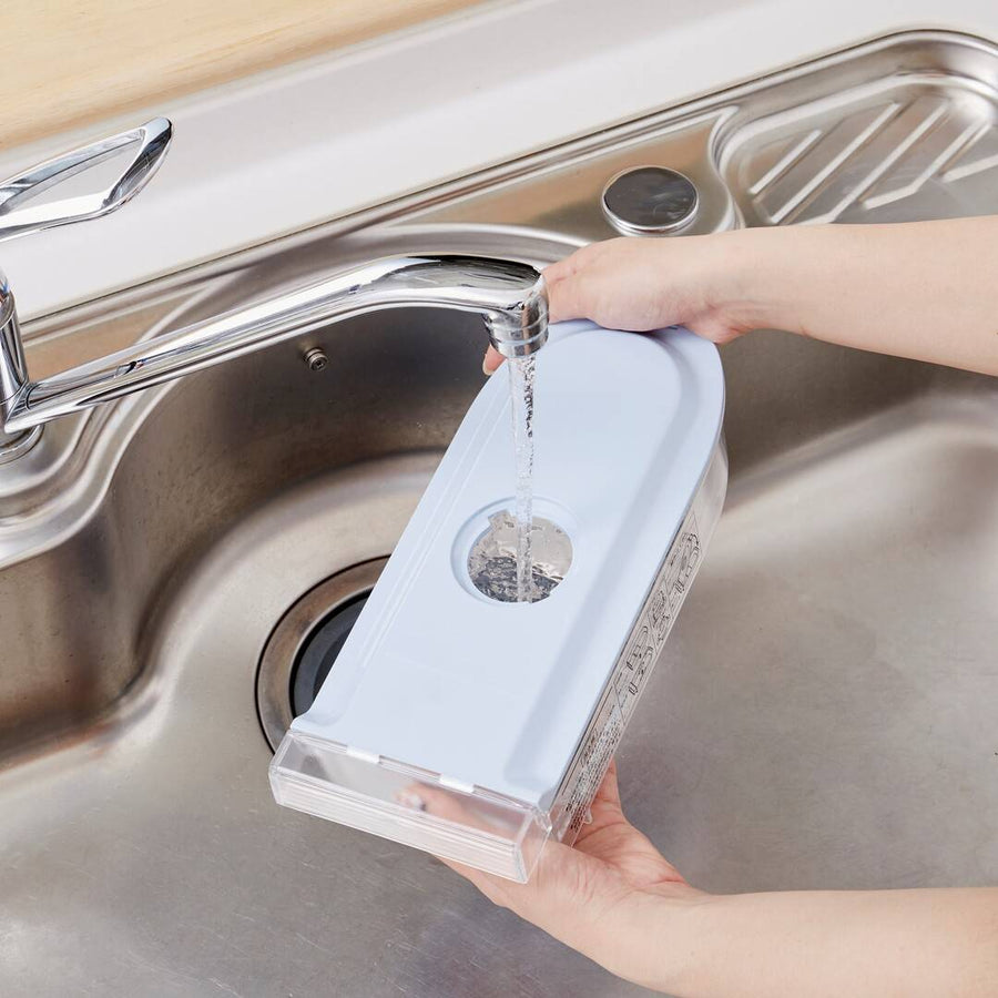Automatic ice maker cleaning agent
