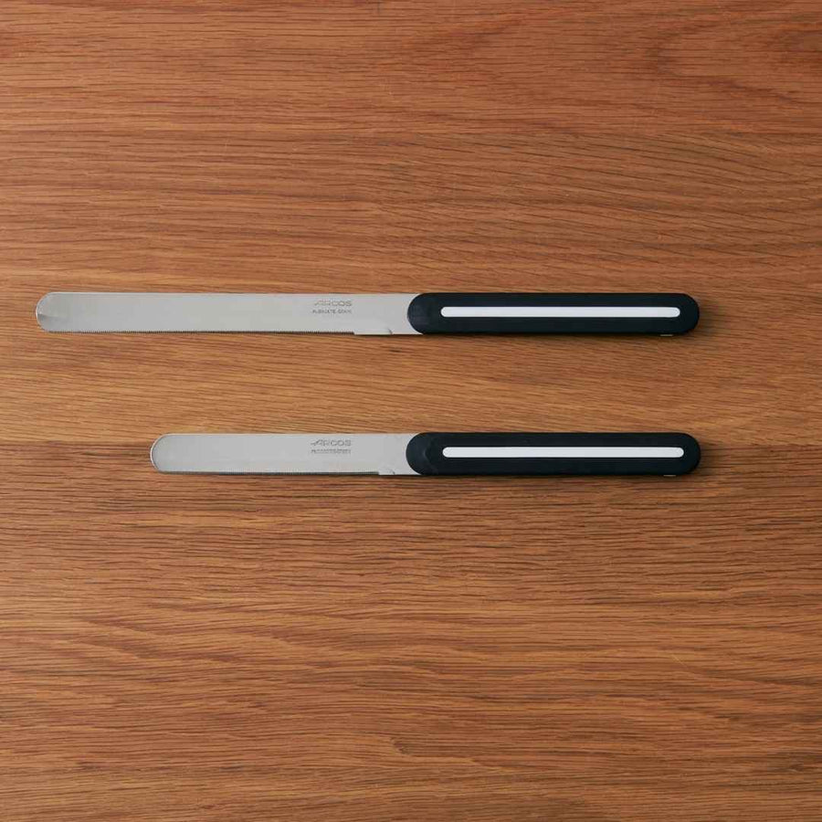 Table knife long black