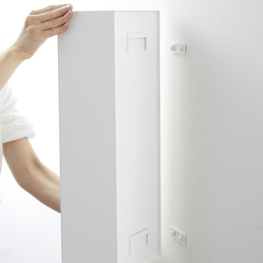 tower 石こうボード壁対応隠せるトイレットペーパーホルダー