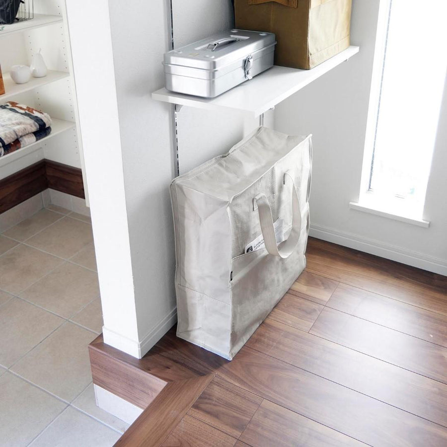 Tower Toy Storage Bag with Polyethylene Sheet Pocket
