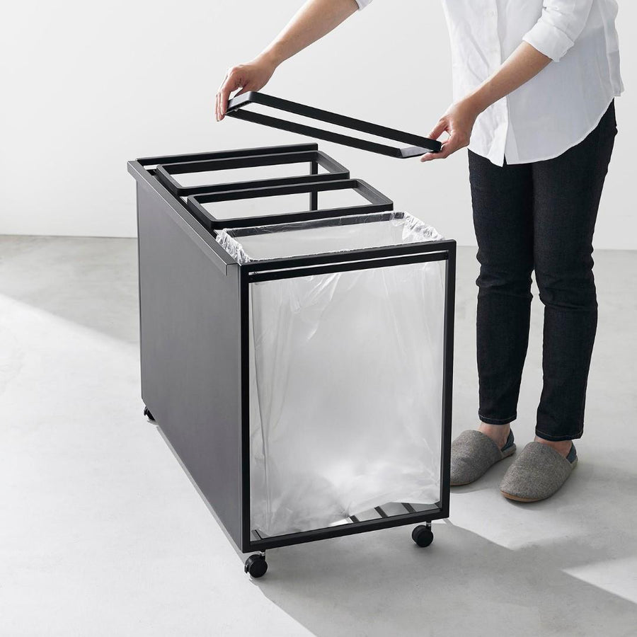 Tower Blindfolded Dust Sorting Wagon, 45L, 3 Compartments