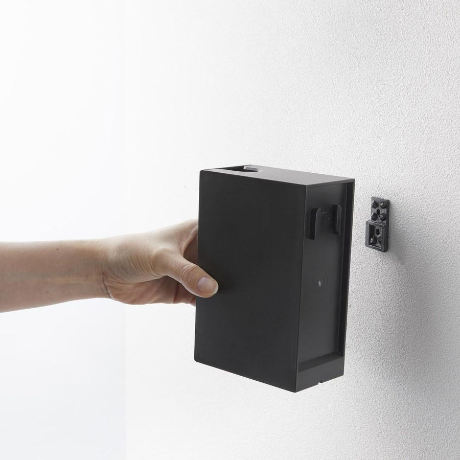 Tower Wall Flushable Toilet Brush Holder, Compatible with Plasterboard Walls