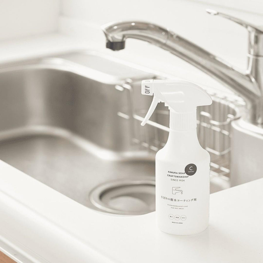 Water-repellent coating agent for wet areas