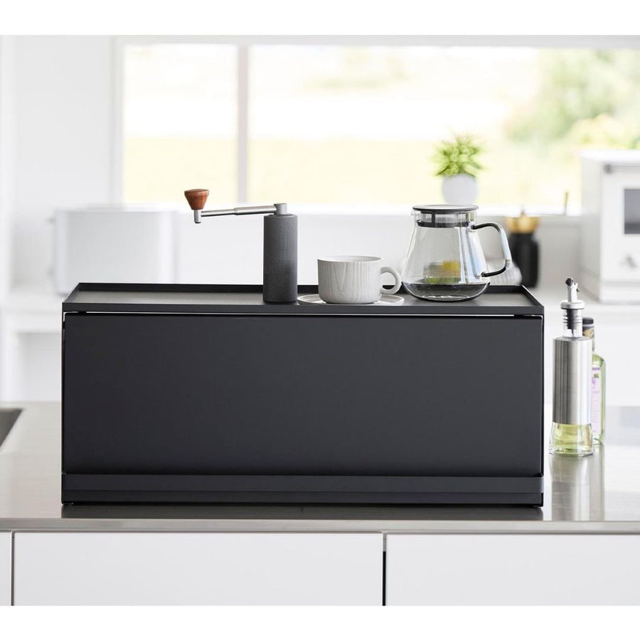 tower 前が開くキッチンカウンター上収納ラック D24