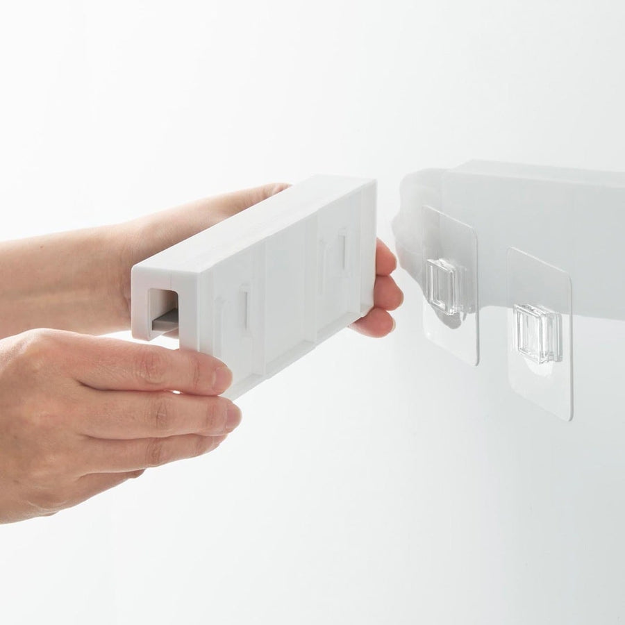 Tower Film Hook Insertion Toothbrush &amp; Tube Holder W18