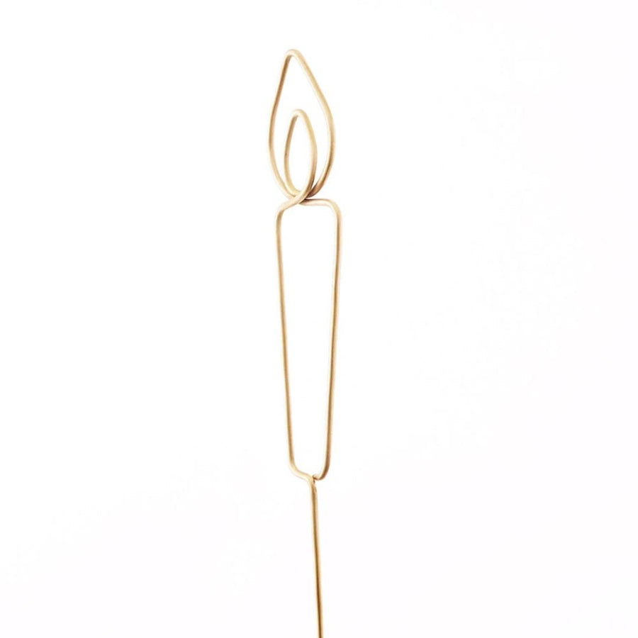 Brass Topper Candle for Decorative Use