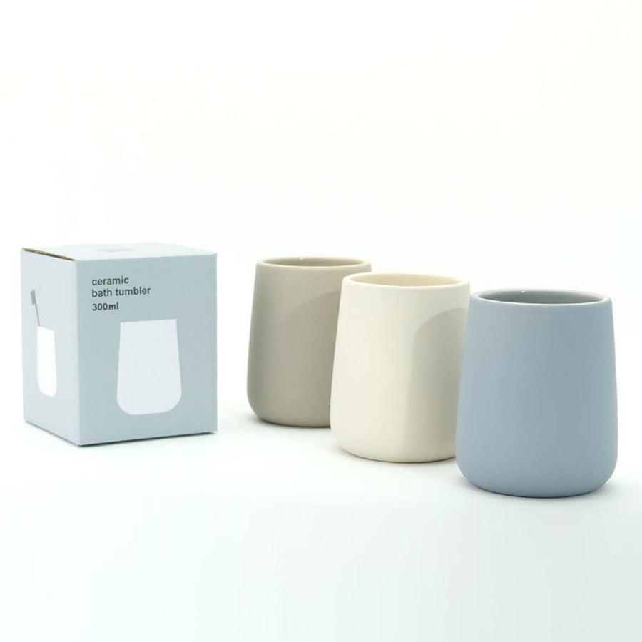 Matte texture bath tumbler