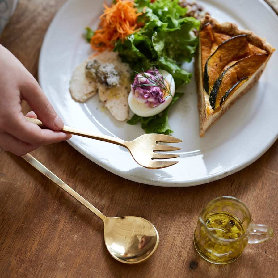 BRASS round spoon