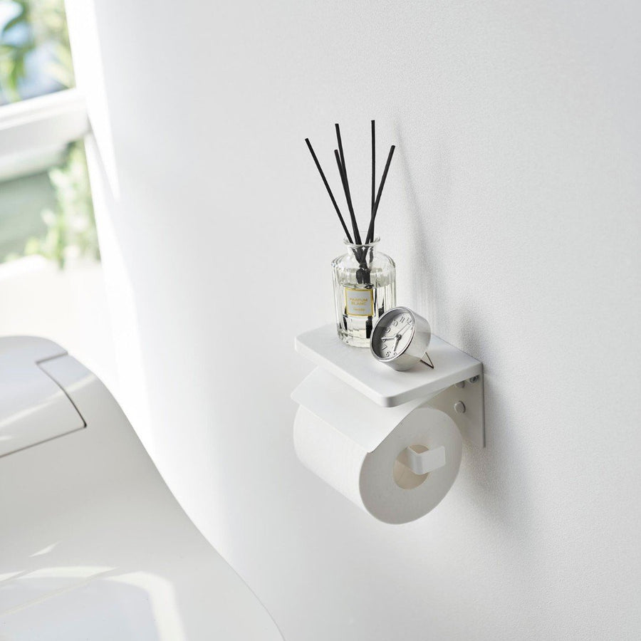 tower ウォールトイレットペーパーホルダー 石こうボード壁対応
