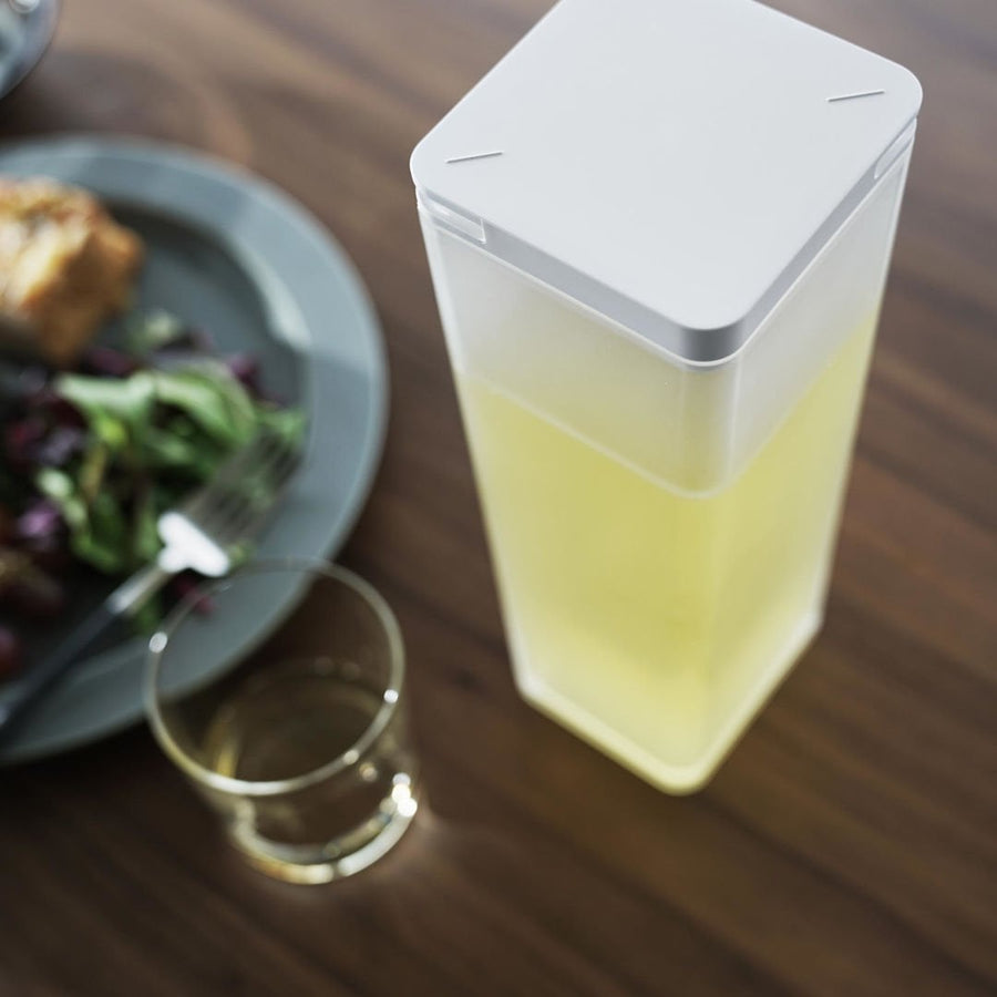 Tower Double-Filled Water Bottle with Splash-Proof Filter