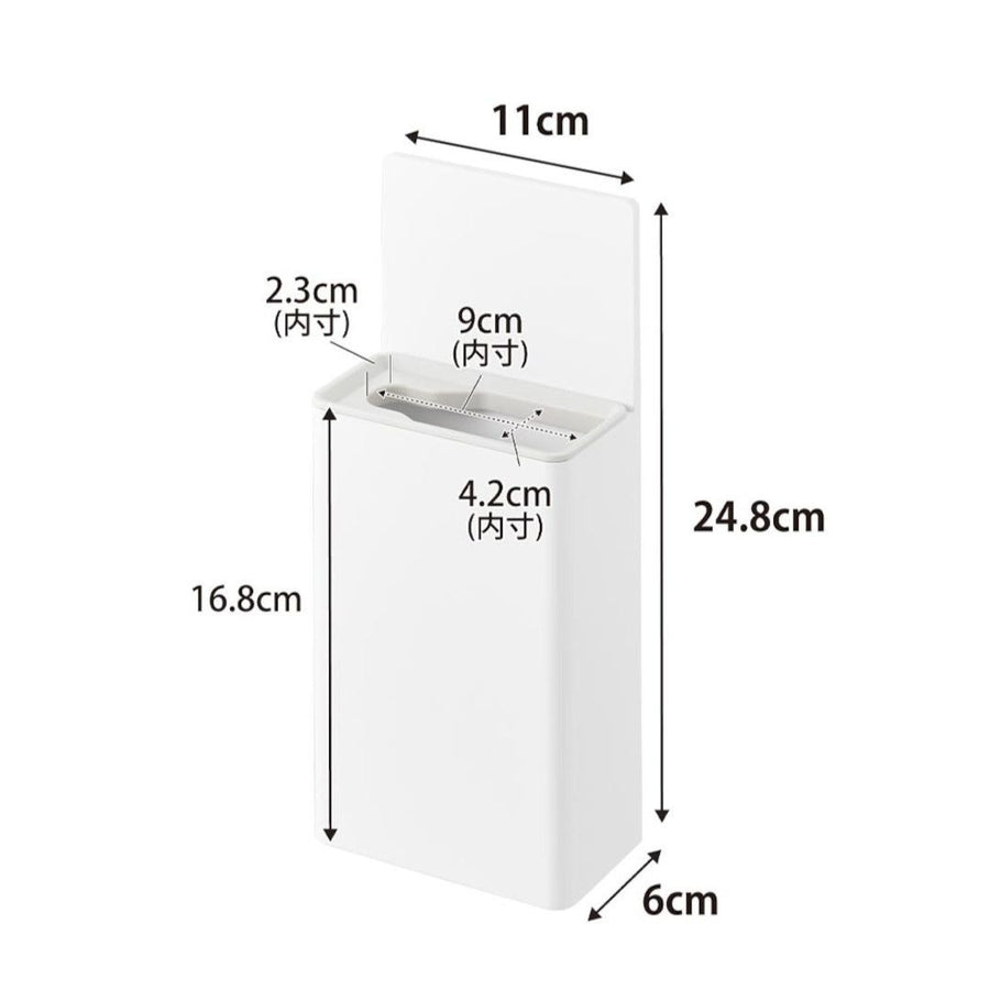 Plate Wall Flushable Toilet Brush Holder