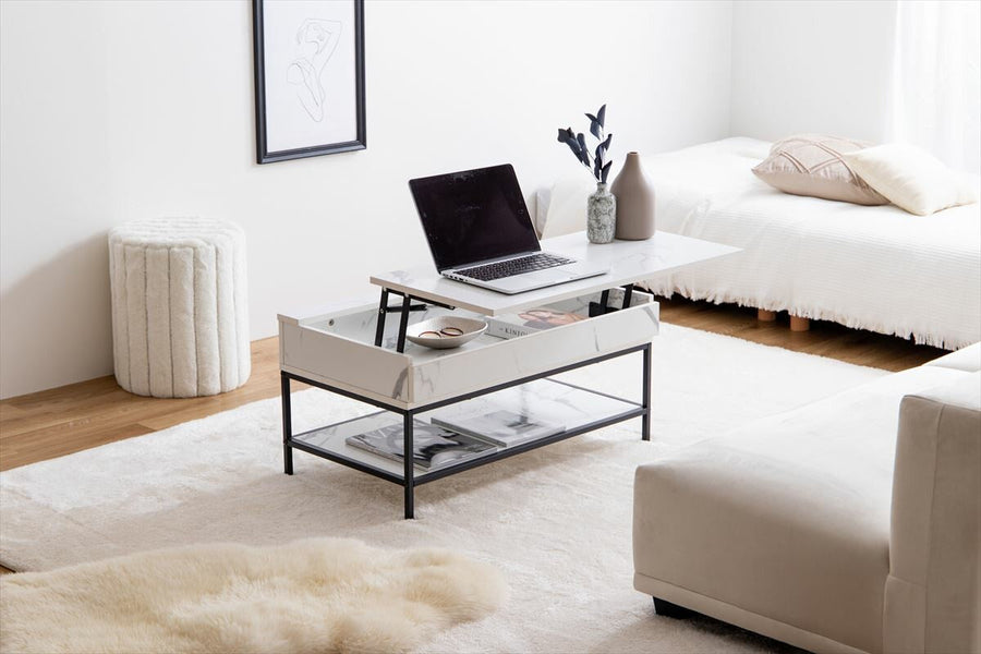 Height-adjustable center table