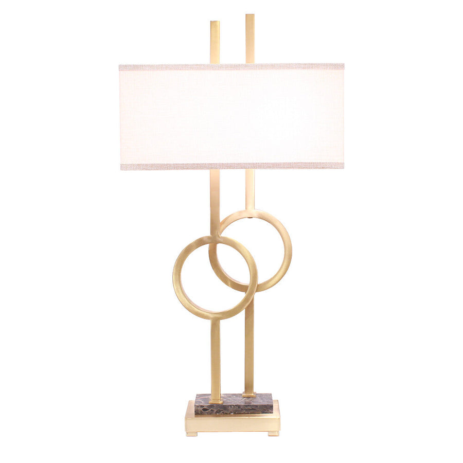 Luxury Brass Marble Table Lamp