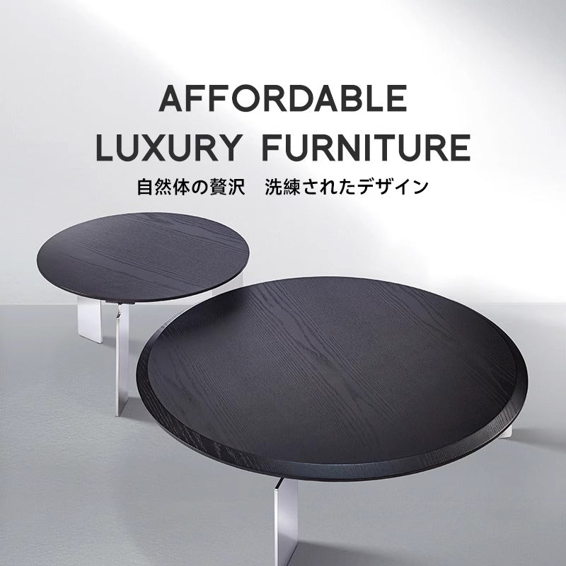 Stainless steel round table