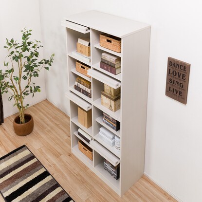 Flap door bookshelf (Biblio OP80 WW)