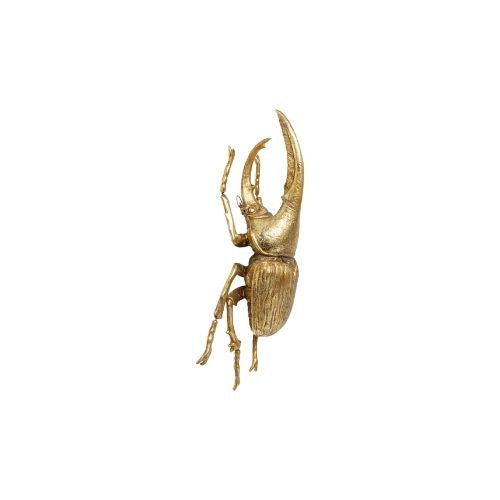 60491 Wall Decoration Herkules Beetle Gold